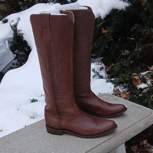 LUCCHESE Tall Riding Boot Sz 9